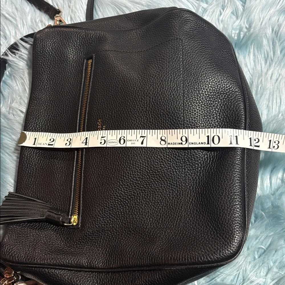 Kate Spade Michaela Chester Street Black Pebbled Leather Hobo Bag